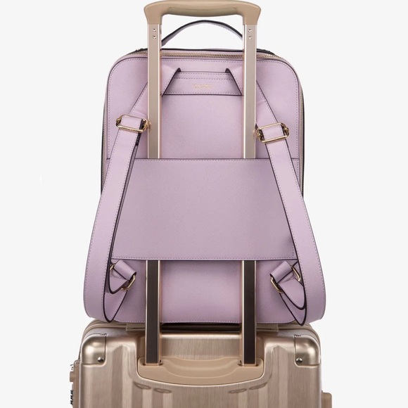 Calpak Kaya 15 inch Laptop Backpack in Lavender main image 5
